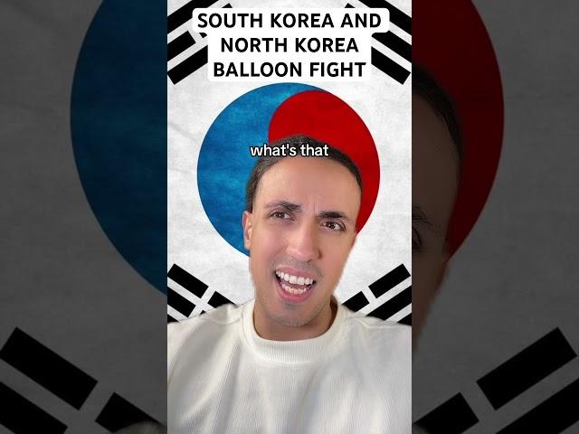 South Korea And North Korea Balloon Fight