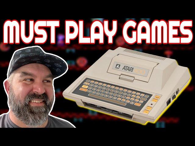 Atari 8-bit Computer Games that You MUST PLAY