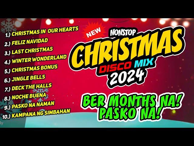 Nonstop CHRISTMAS SONGS  DISCO PARTY MIX 2024 - 2025 PHILIPPINES - DJ Rowel 