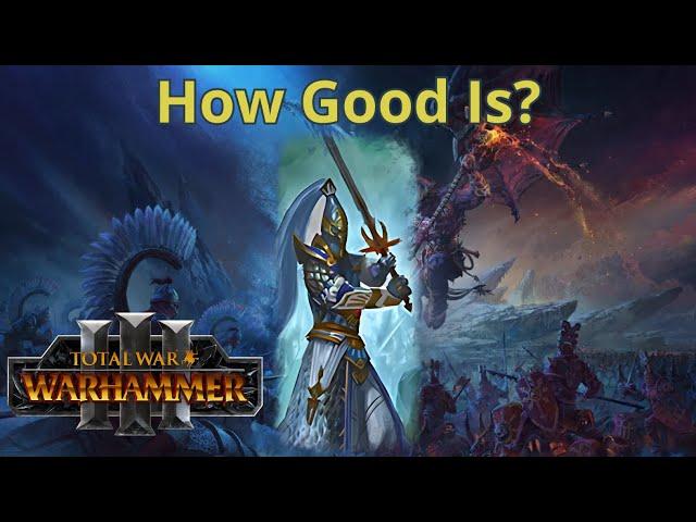 How Good Are Swordmasters of Hoeth in Total War: Warhammer 3?