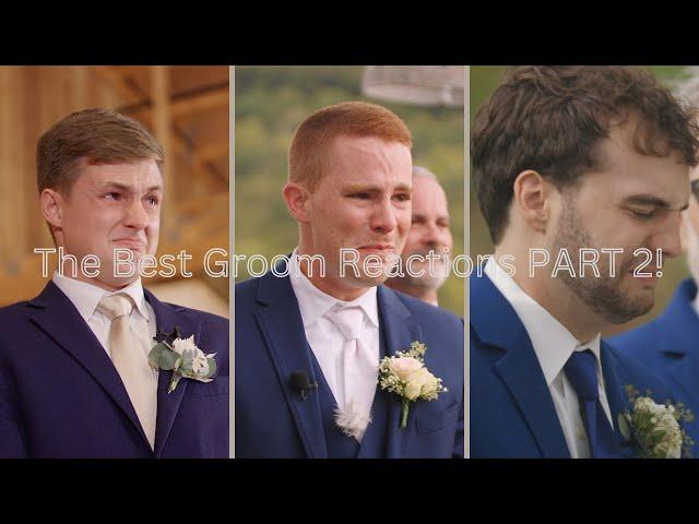 The BEST Compilation of Emotional Groom Reactions Seeing Their Brides PART 2!!!