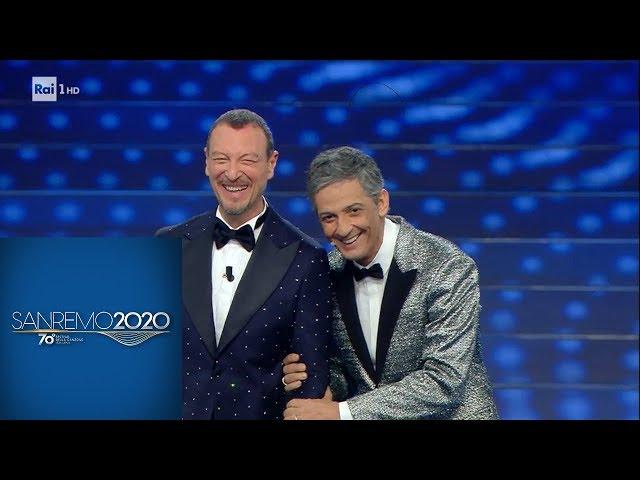 Sanremo 2020 - Fiorello e il monologo sull'età che avanza