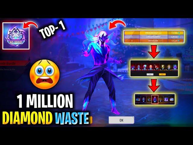 1 Million Diamond Waste In Token Tower  | Top 1 New Legendary Bundle Free 