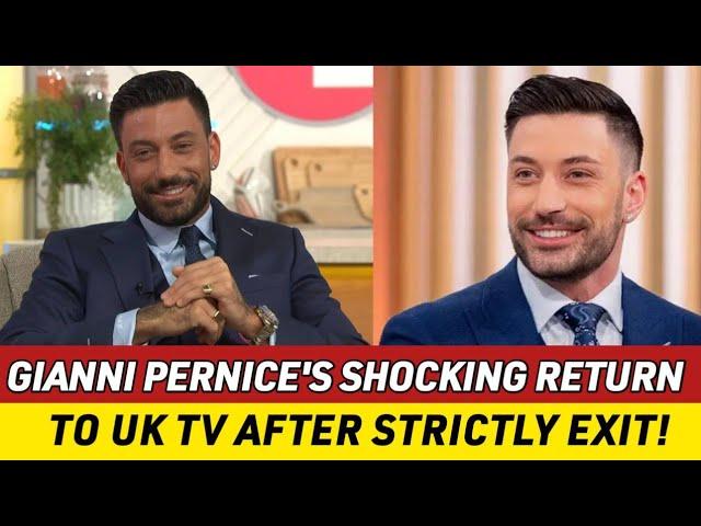 Giovanni Pernice Returns to UK TV After Shocking Strictly Come Dancing Exit"