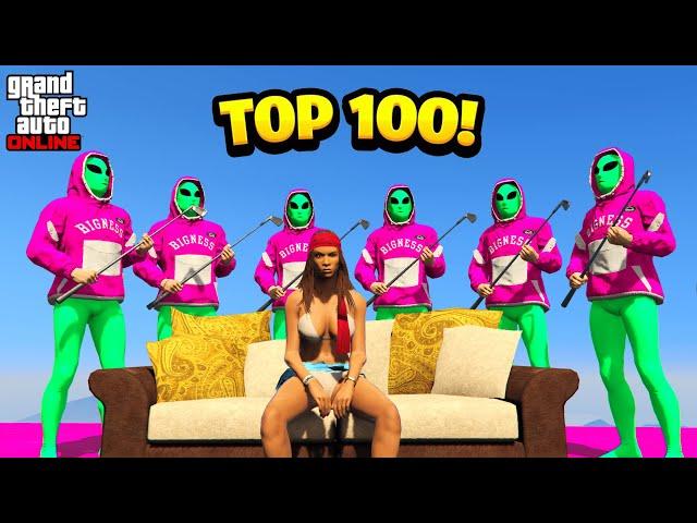 TOP 100 GTA 5 FUNNY MOMENTS #100 (EPISODE 100 SPECIAL!)