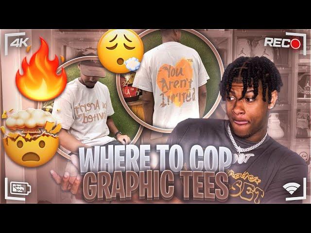BEST 5 WEBSITES TO COP GRAPHIC TEES FOR SUMMER!‍ NEVER SEEN THESE UNTIL NOW!