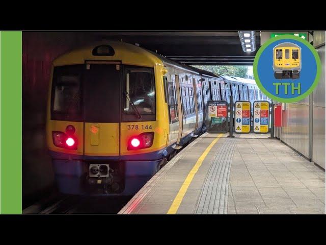 Class 378 at Dalston Junction