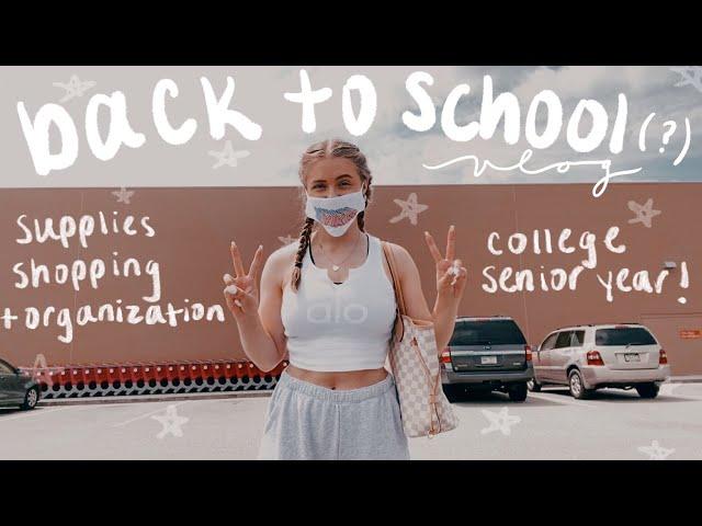 BACK TO SCHOOL: supplies shopping, organizing my desk & other prep *COLLEGE*