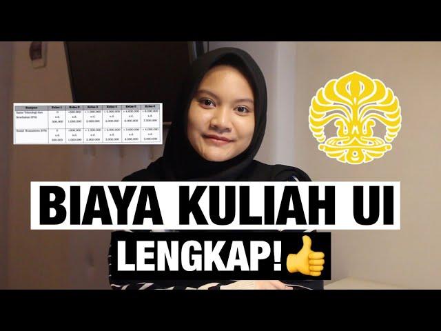 BIAYA KULIAH UNIVERSITAS INDONESIA LENGKAP | UKT FKUI