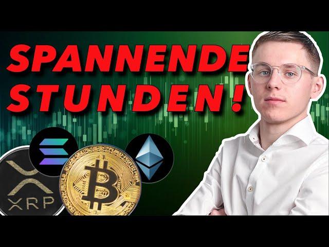 Bitcoin & Co: Spannende Stunden! Marken, Preisziele & Szenarien