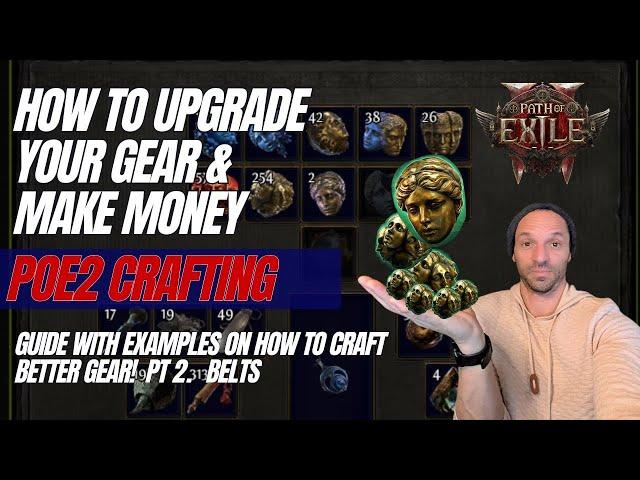 Crafting LIKE A PRO! Path of Exile 2 Guide - Upgrade Gear or Print Currency pt.2 Belts