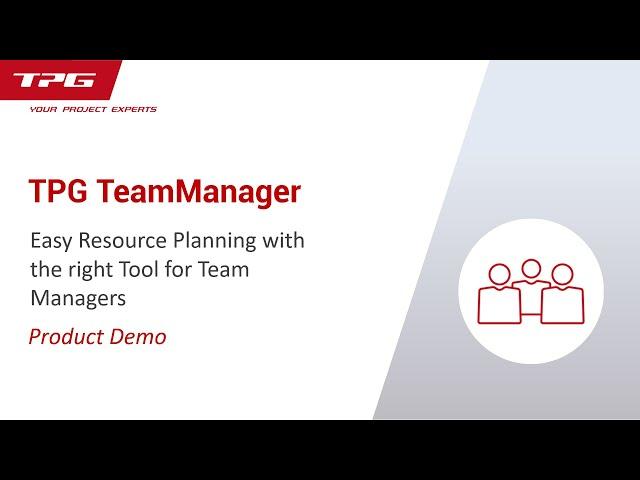 Resource planning made easy with SharePoint – the right tool for team managers (product demo)