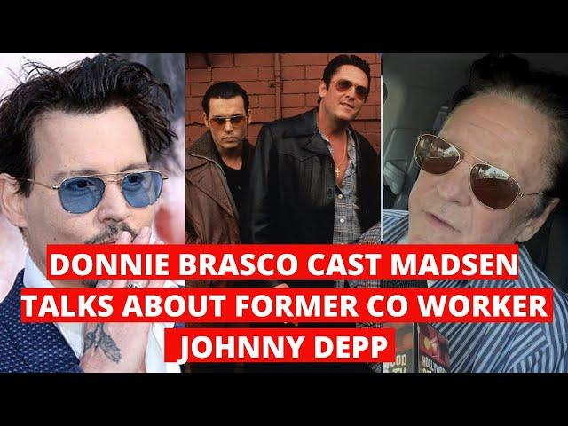 Michael Madsen talks about Johnny Depp | Donnie Brasco Cast