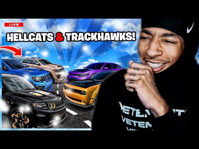 HELLCATS VS TRACKHAWKS (SRT Len, PappiQ, IslandBoyRah & More)