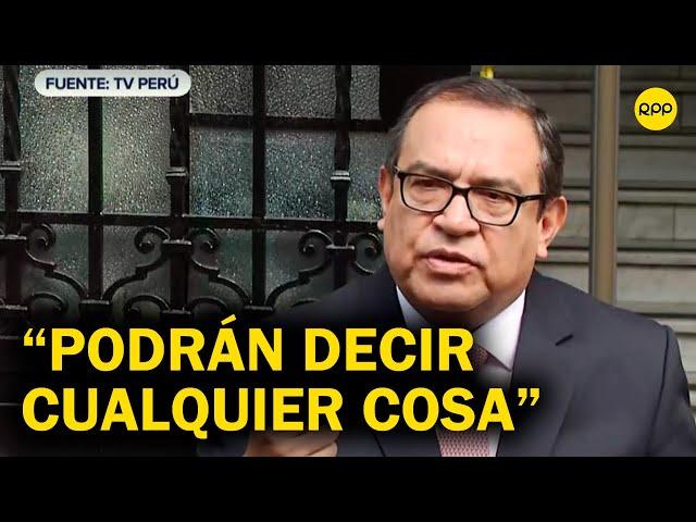 Alberto Otárola: “Podrán decir cualquier cosa del Premier, menos que es un corrupto”