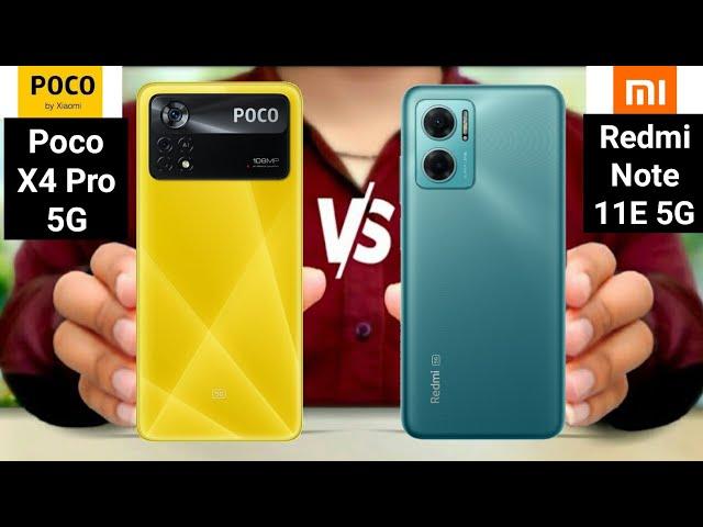 Poco X4 Pro 5G vs Redmi Note 11E 5G