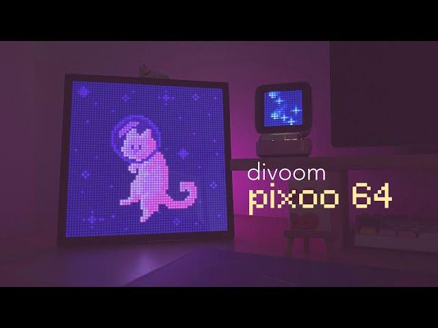 divoom pixoo 64 unboxing 