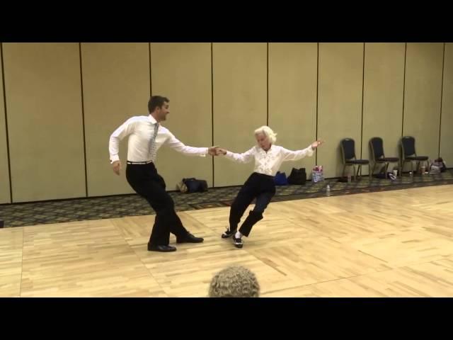 Jean Veloz (89 yrs old!) and Adam Brozowski dance at Camp Hollywood 2013