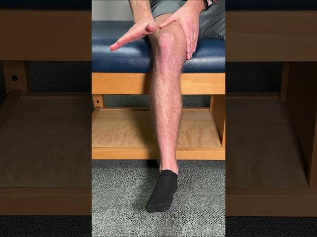 Fix a Popping Knee in Seconds #Shorts