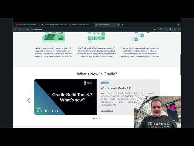 Gradle.org site refresh launch in 90 seconds - DPE in Action - KotlinConf