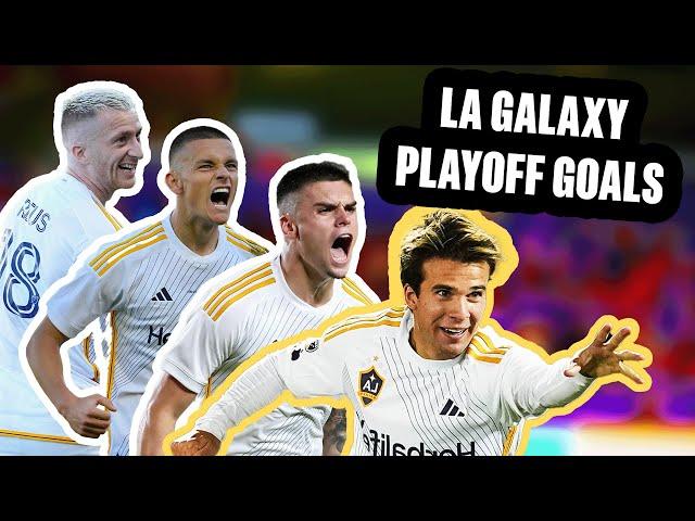 LA Galaxy ALL GOALS 2024 Audi MLS Playoffs | MLS Cup Champions