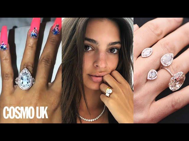 10 most memorable celebrity engagement rings | Cosmopolitan UK