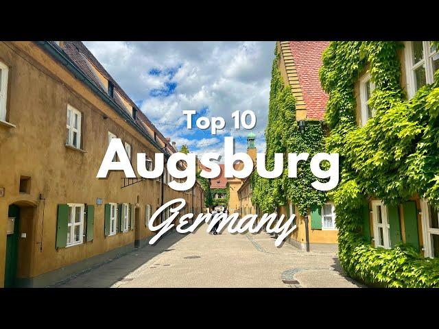 Top 10 Things to Do in Augsburg Germany! 