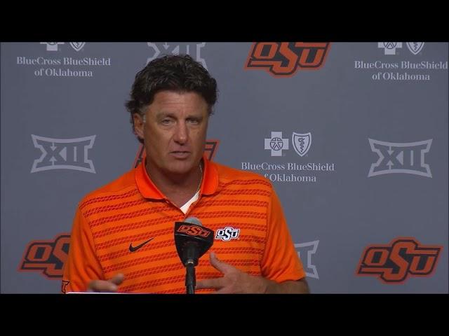 'That's an SEC crew': Oklahoma State coach Mike Gundy critical of late-game false start penalty;