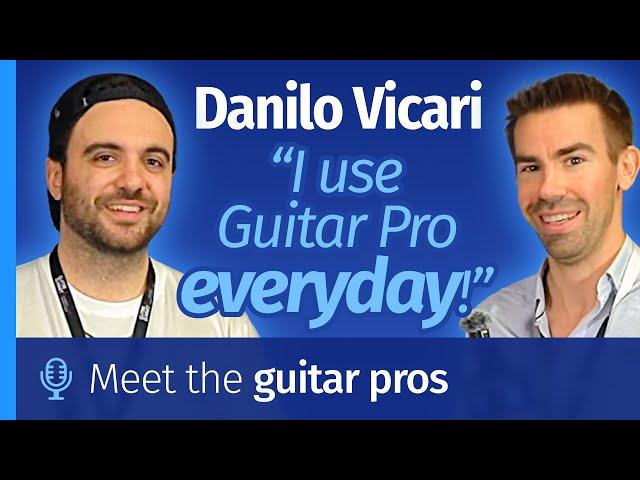 Why does Danilo Vicari use Guitar Pro? Guitar Summit 2024 interview