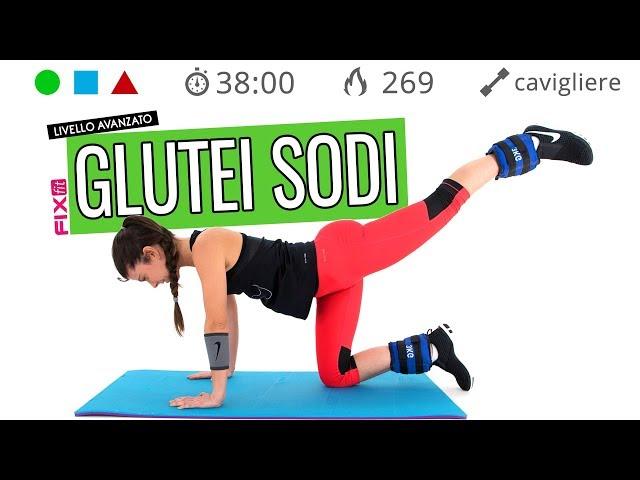 Glutei Sodi e Gambe Snelle! Esercizi Gambe E Glutei Con Cavigliere (opzionali) - Senza Salti