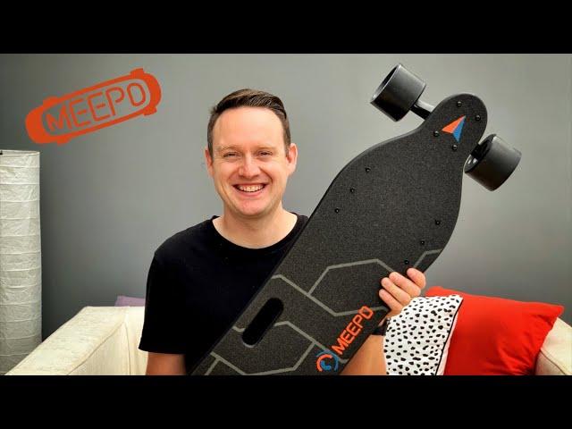 I got the Meepo V3 electric skateboard! | UNBOXING & FIRST IMPRESSIONS