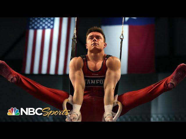 Brody Malone's incredible rings routine leads off dominant first night at US Nationals | NBC Sports