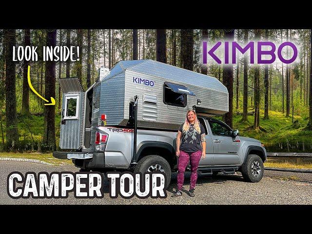 SMALLEST Truck Camper - Solo Female Adventurer Travels Full Time in a KIMBO