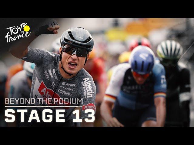 Jasper Philipsen conquers the crosswinds in Tour de France Stage 13 | Beyond the Podium | NBC Sports