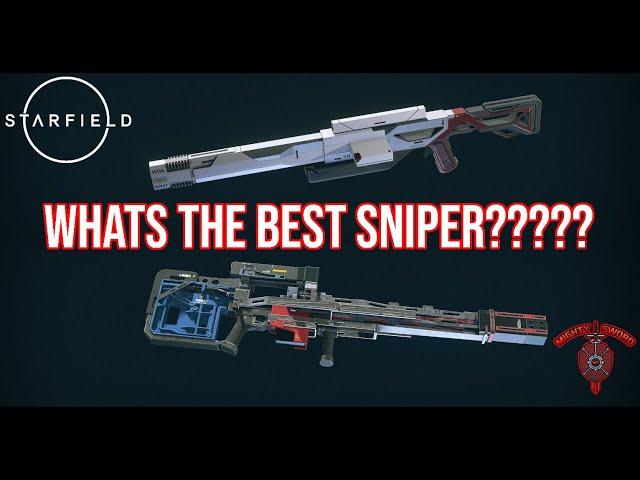 Starfield - BEST SNIPER RIFLE comparison. Arboron or MAG-Sniper