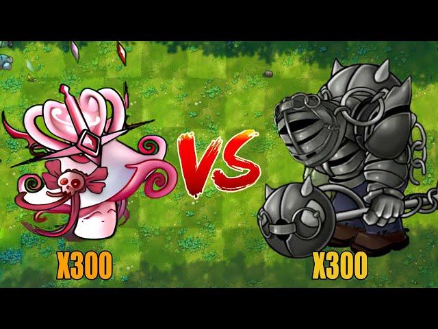 PVZ Fusion 2.3 Challenge New Plants - 300 Plants Fusion VS 300 Obsidian Gargantuar - Who Will Win?