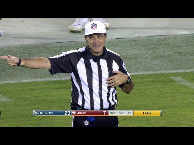 NFL Most Penalties In One Play