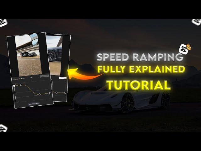 HOW TO DO SMOOTH SPEED RAMPING IN CAPCUT| CAR SPEED RAMPING TUTORIAL| #speedramping #capcut