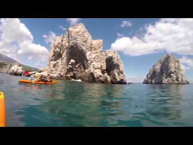 Каяки в Гурзуфе 4 мая