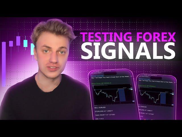 I Tried Making Money With FOREX SIGNAL SERVICES | The CopyTrader