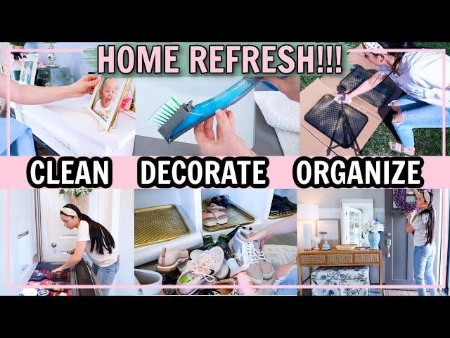 HOME REFRESH! Clean with Me 2021! NEW DECOR! Organize! | HOMEMAKING | Alexandra Beuter