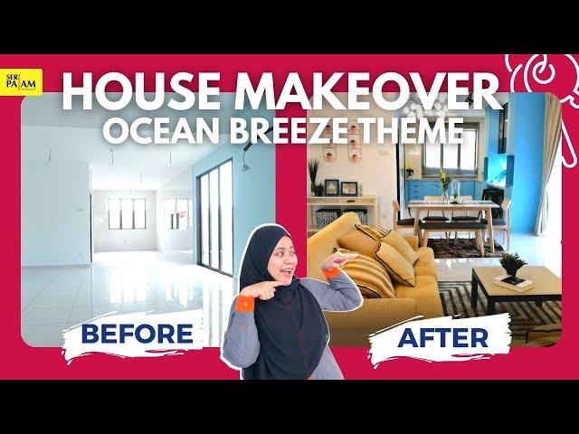 The Ocean Breeze Theme  - Makeover of Nada Alam house by [Seri Pajam landed home]