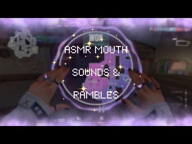 VALORANT ASMR soft whispers & mouth sounds