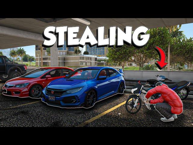 Stealing Supercars from Car Show sa GTA V RP