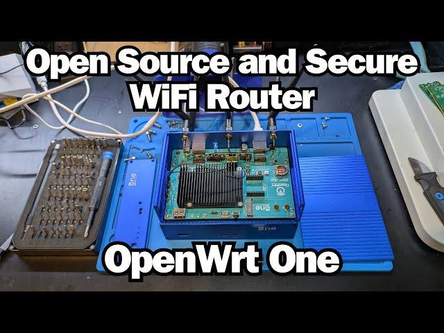 Open Source and Secure WiFi Router - OpenWrt One