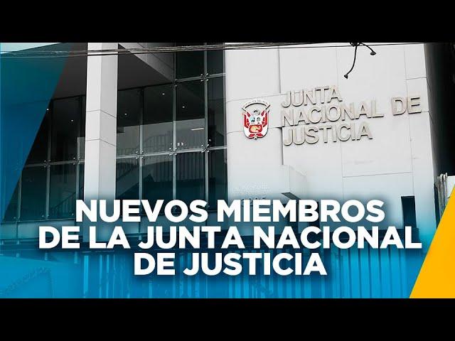 JURAMENTACIÓN DE LOS NUEVOS MIEMBROS DE LA JUNTA NACIONAL DE JUSTICIA