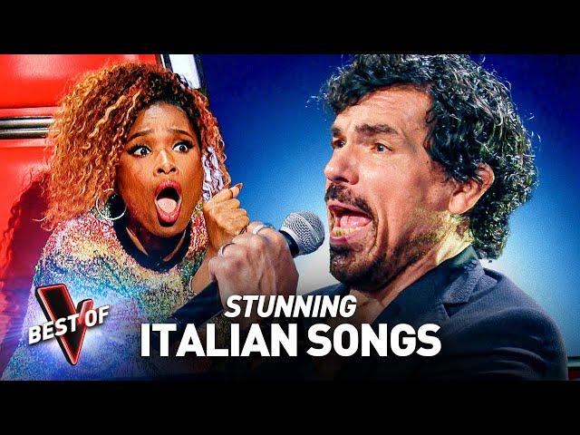 Stunning ITALIAN Blind Auditions Outside of Italy on The Voice