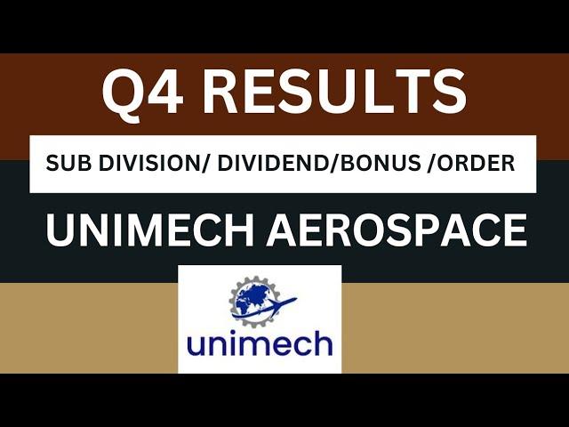 unimech aerospace Q4 Results 2025 | unimech aerospace Results Today | unimech Share Latest News