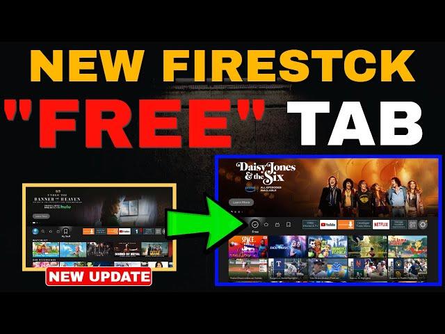 New Firestick Update Adds "FREE" Tab | DO YOU HAVE IT?