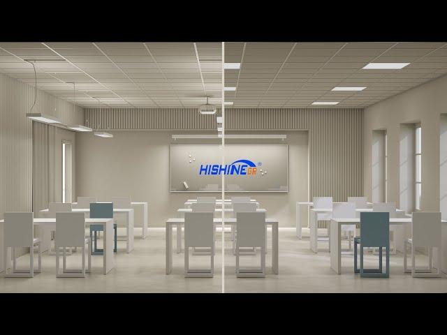 K9 Economical Linear High Bay -  Modern Warehouse Lighting | Hishine Group Limited